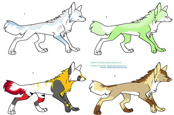 wolf adoptable set 1 -AO-