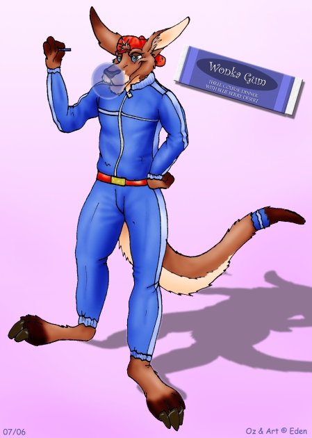 Oz goes Blue - part 1 by ozkangaroo on DeviantArt