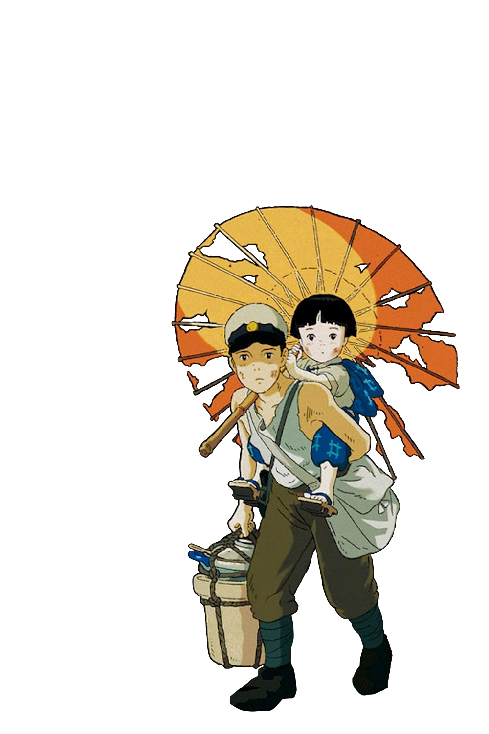 Grave of the Fireflies, Tropedia