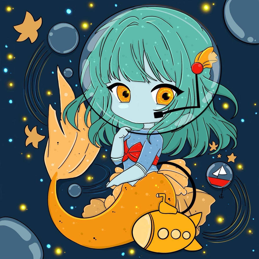 Deep Sea Mermaid by FlashBerryCrunch on DeviantArt