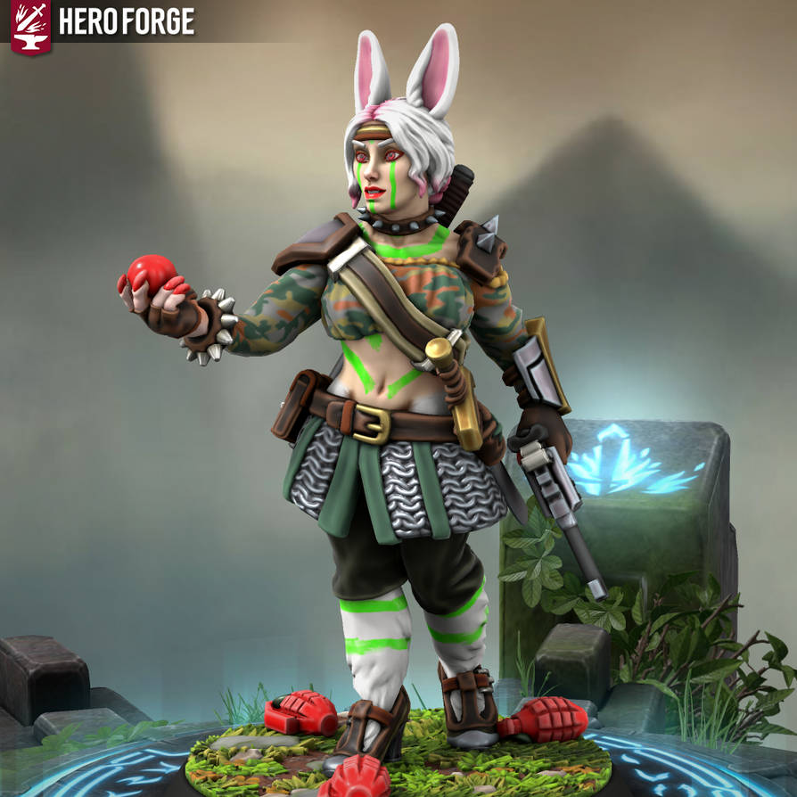 Warrior bunny queen by Mopat on DeviantArt