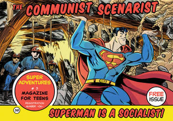 Superman is a Socialist! Cover.