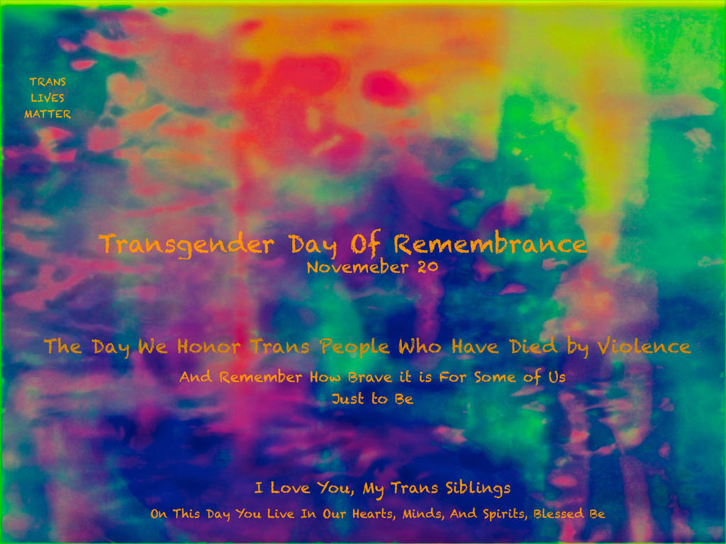 Transgender Day of Remembrance