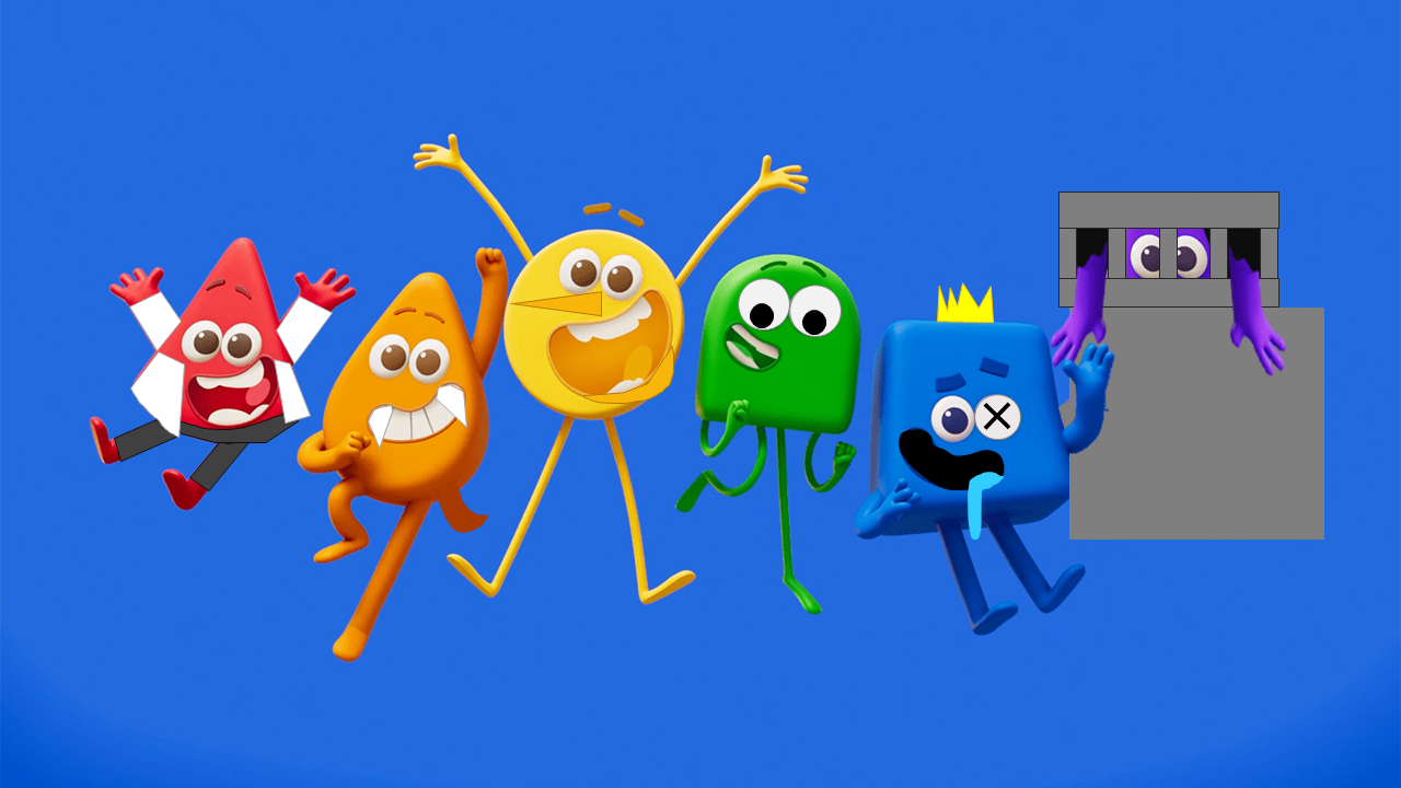 Colourblocks but its Rainbow friends by PhilAnthonyCuaresma on DeviantArt