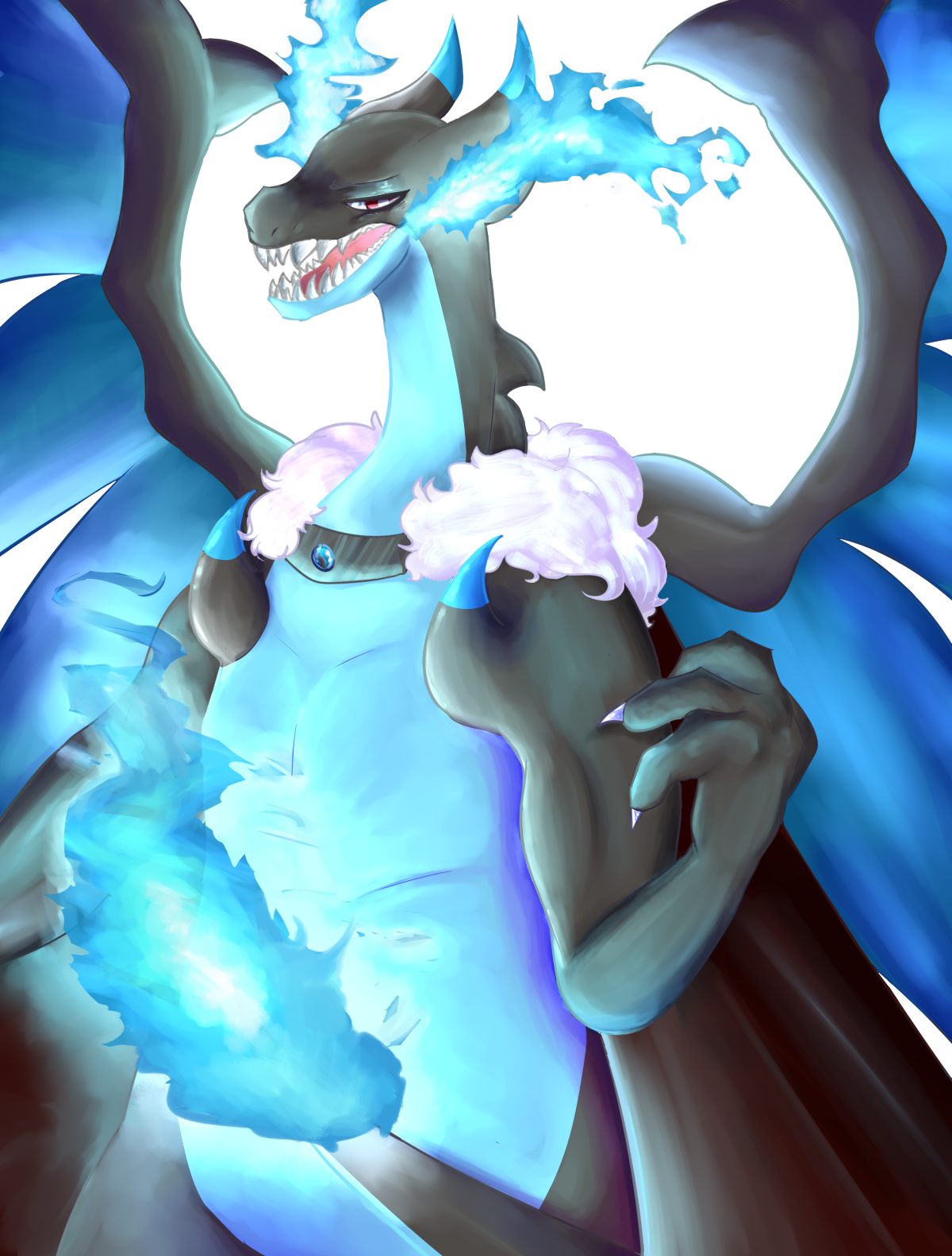 Commission: Charizard X and Y Fusion by ultimatemaverickx on DeviantArt