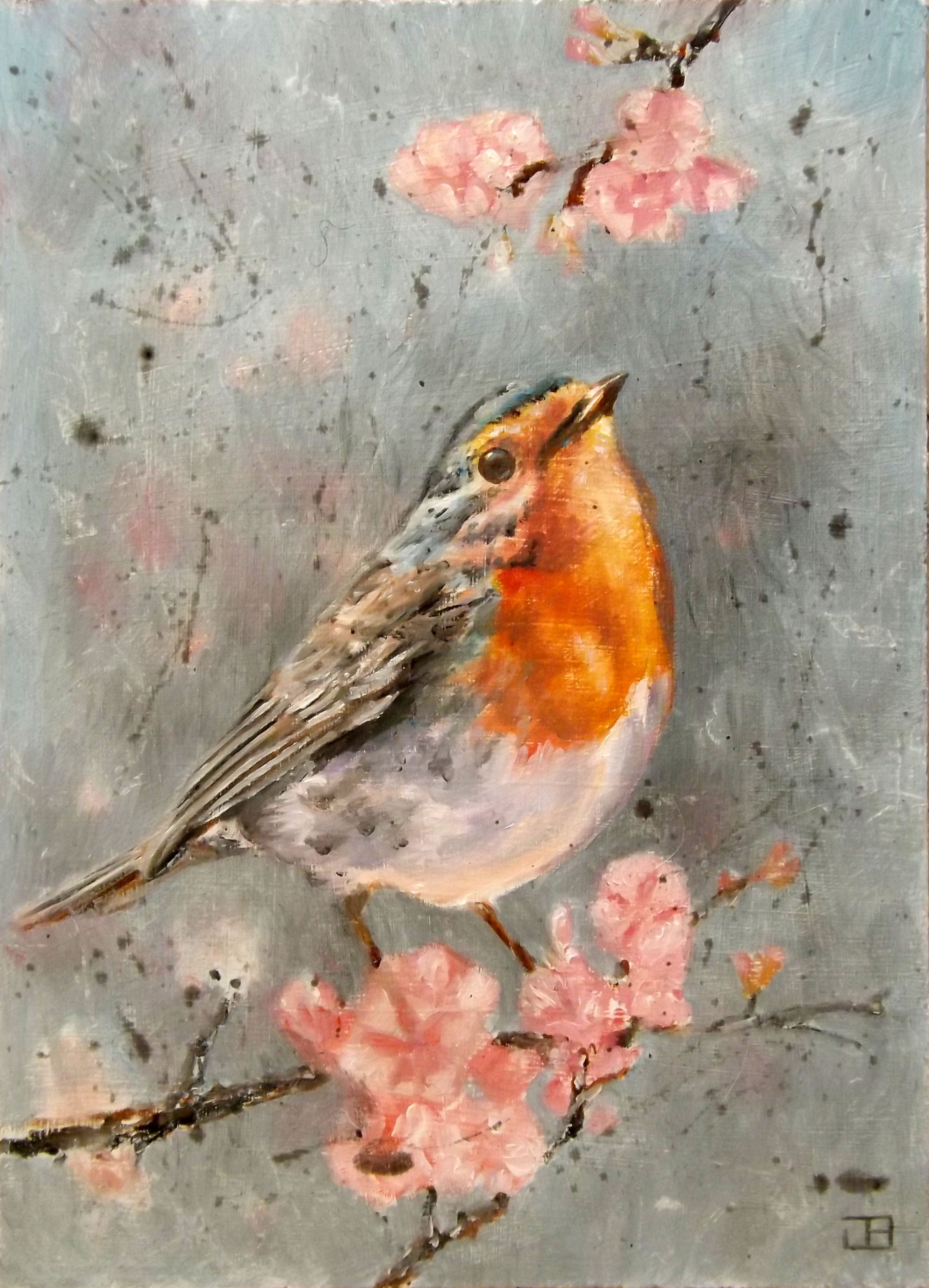 Daily painting - the robin