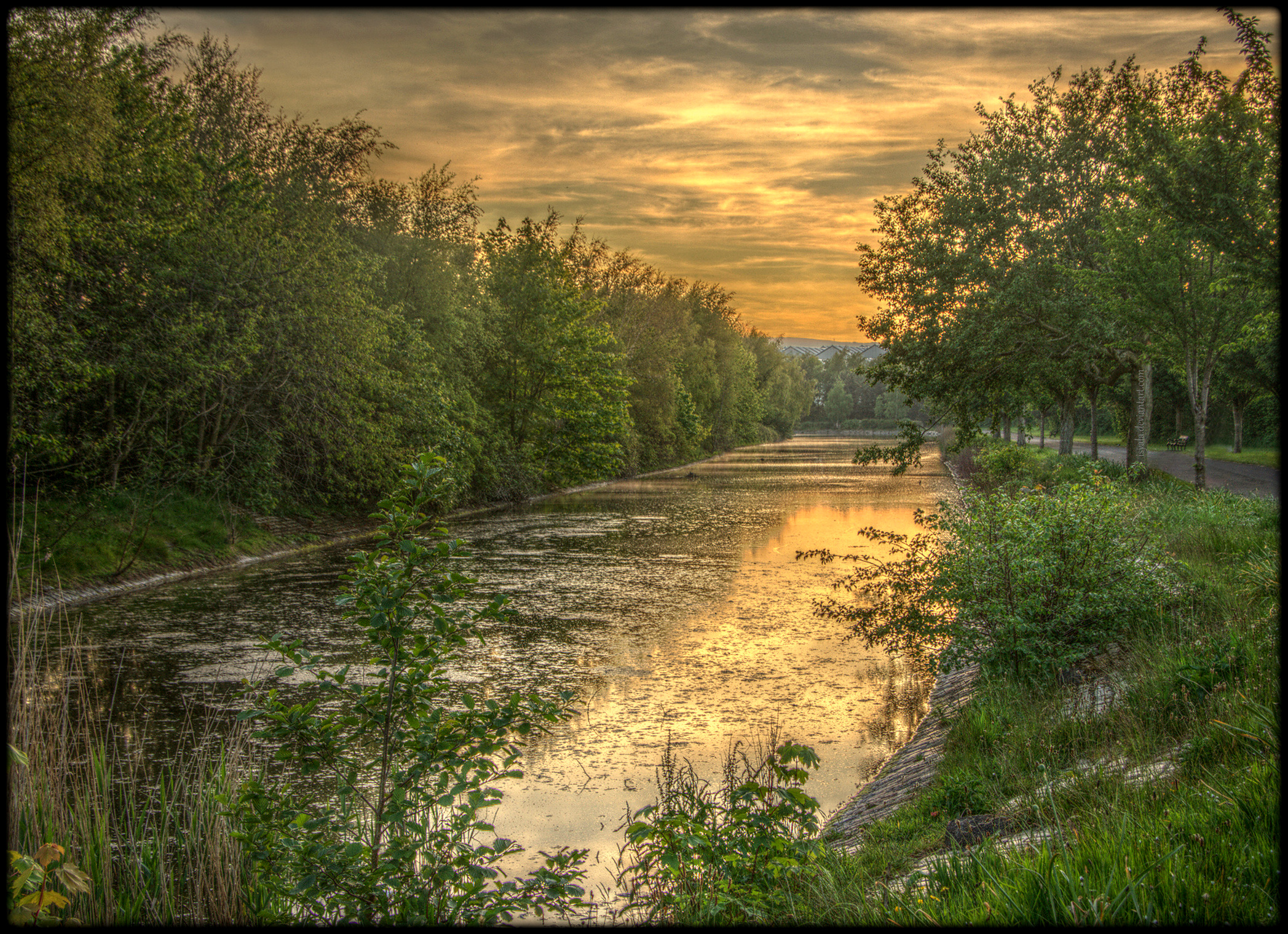 Victoria Park - At sunset