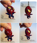 Spider Man Keychain commission by SculptedCreations