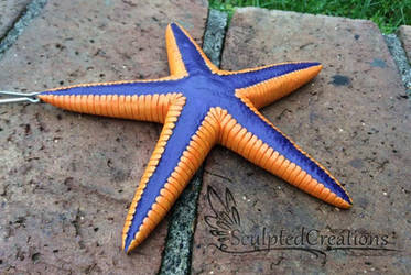 Royal starfish realistic sculpture by SculptedCreations