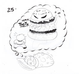 Inktober25 - Tasty