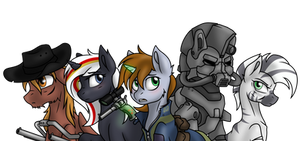Fallout Equestria by Piecee01 - Vectorized