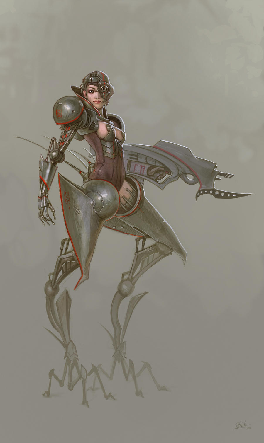 Psyborg Deviantart Cyborg by GloomyWhisper on DeviantArt