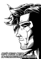 X-Men's Gambit [B/W]