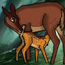 Bambi and his mother :)