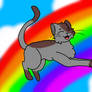 kitties and rainbows