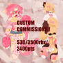 CUSTOM COMMISSIONS