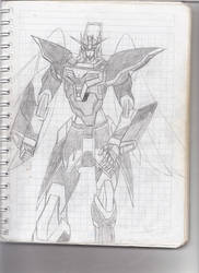 Old GundamWing drawings 3