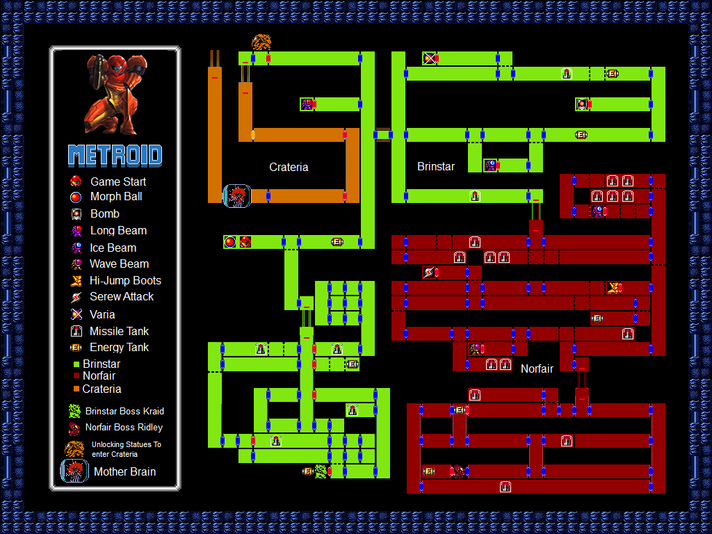 Metroid Nes Map By Michaelmiyamoto On Deviantart from images-wixmp-ed30a86b...