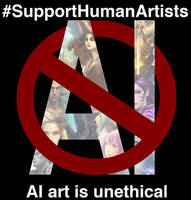#SupportHumanArtists