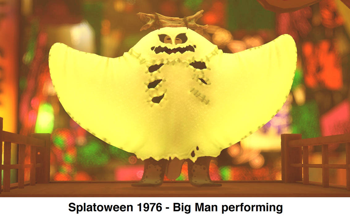 Man Splat Big Man Splatoween 1976 by MichaelMiyamoto on DeviantArt