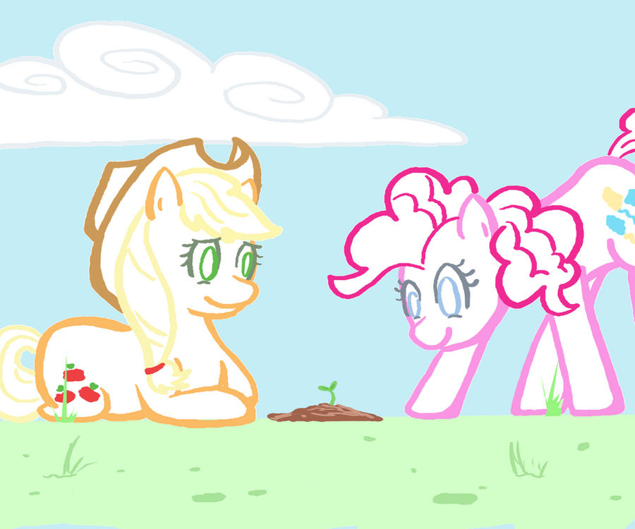 Pinkie Pie Watches a Tree Grow