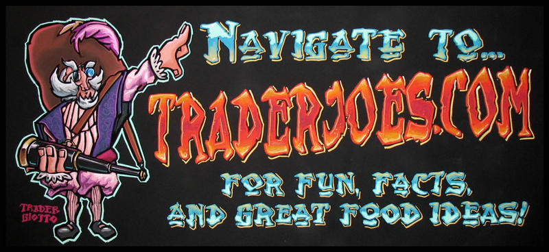 Trader Giotto chalkboard