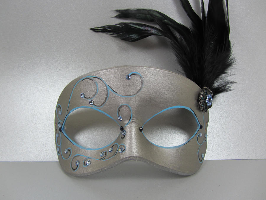 Winter Inspired Masquerade Mask