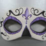Day of the Dead purple mask