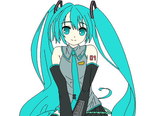 Hatsune Miku Coloured