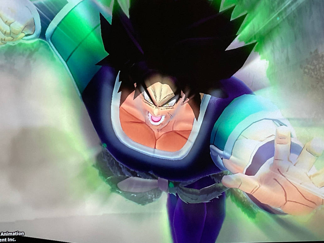 Broly rages into action. by cyber-space on DeviantArt
