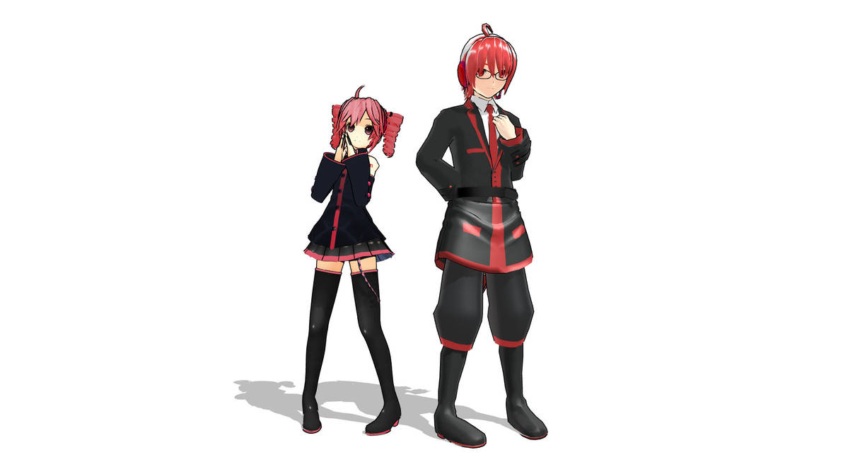 Teto Model Teto and Ted kasane model download MMD by Reon046 on DeviantArt