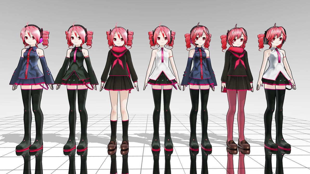 Teto Model LAT Teto model pack MMD download by Reon046 on DeviantArt