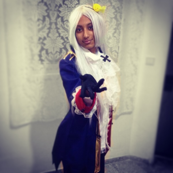 Hetalia: Fem!Prussia cosplay