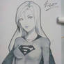 Super girl sketch