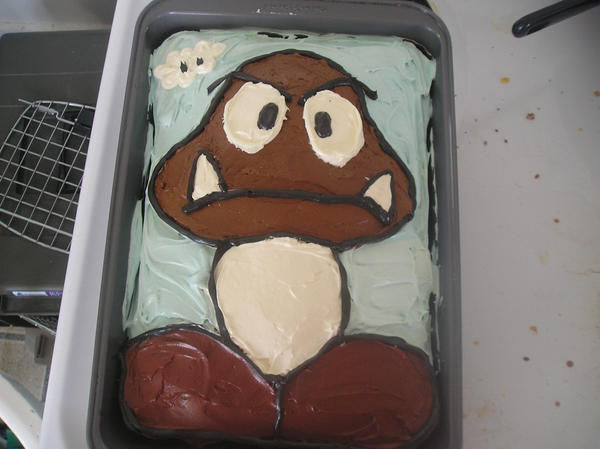 Goomba cake