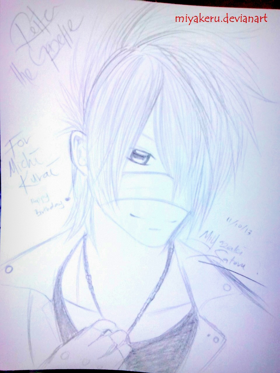 Reita the Gazette[My first drawing of him]