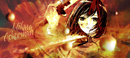 Mikasa ackerman sig