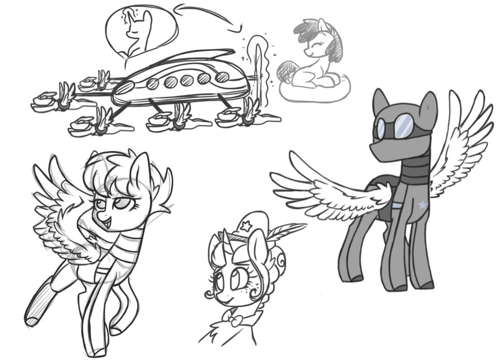 MLP - Planes - Concept by TwistedHiccy on DeviantArt