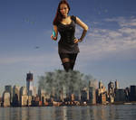 Goddess Amarie in New York by ClaireRedfieldGTSl