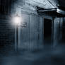 premade background haunted street 2