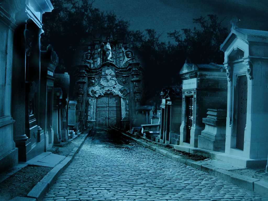 premade background graveyard by H-stock on DeviantArt