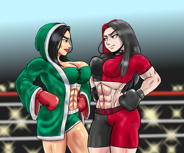 'Six-Pack Latina' Viviana vs Amelia 1