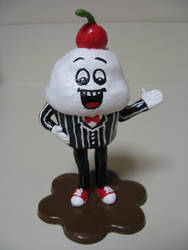 Mr. Cupcakes figurine