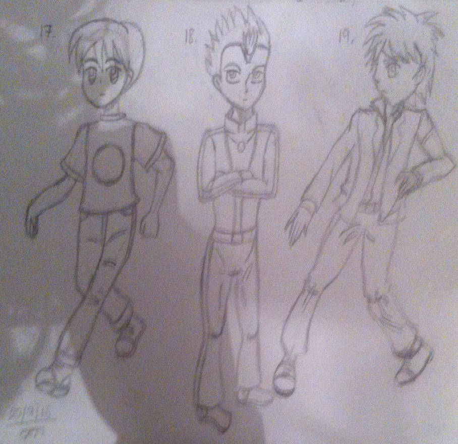 Male Anime Poses Sketches by KawaiiAnimeGirlxox on DeviantArt