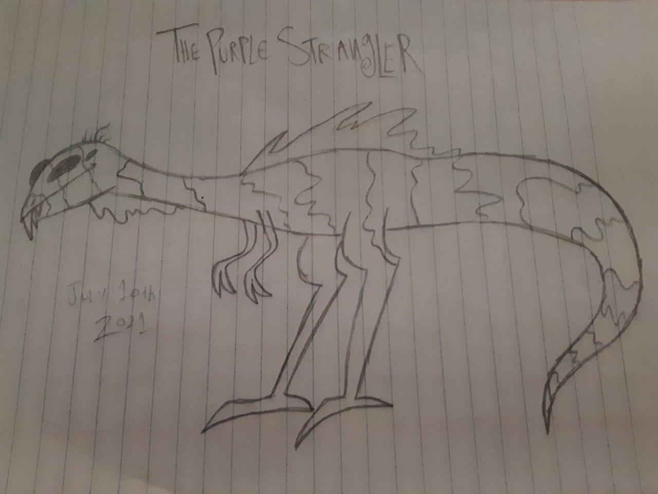 Deviantart Invisible Strangler The Purple Strangler by ProfessorPuffNadder on DeviantArt