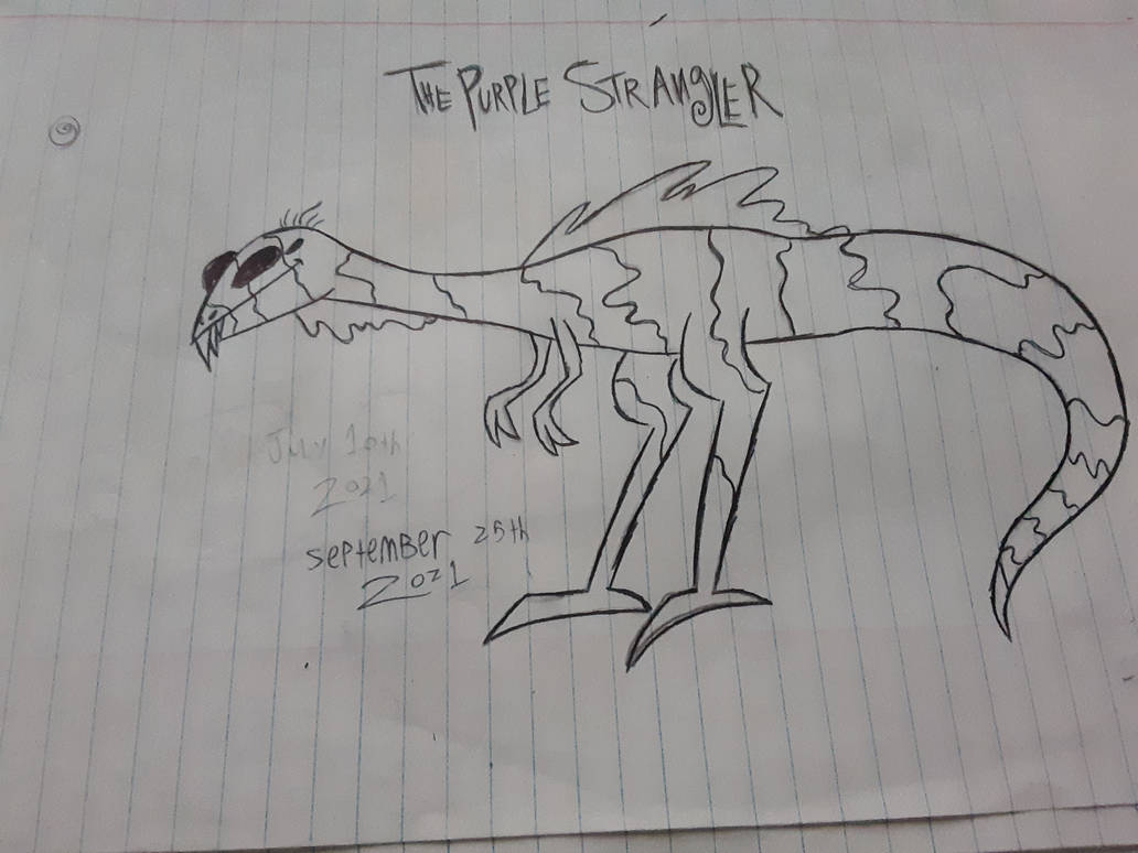 Deviantart Invisible Strangler Purple Strangler (INKED) by ProfessorPuffNadder on DeviantArt