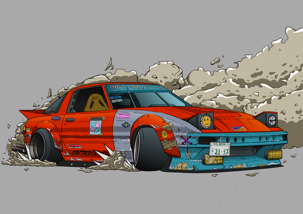 Mazda RX7 by skyree010 on DeviantArt
