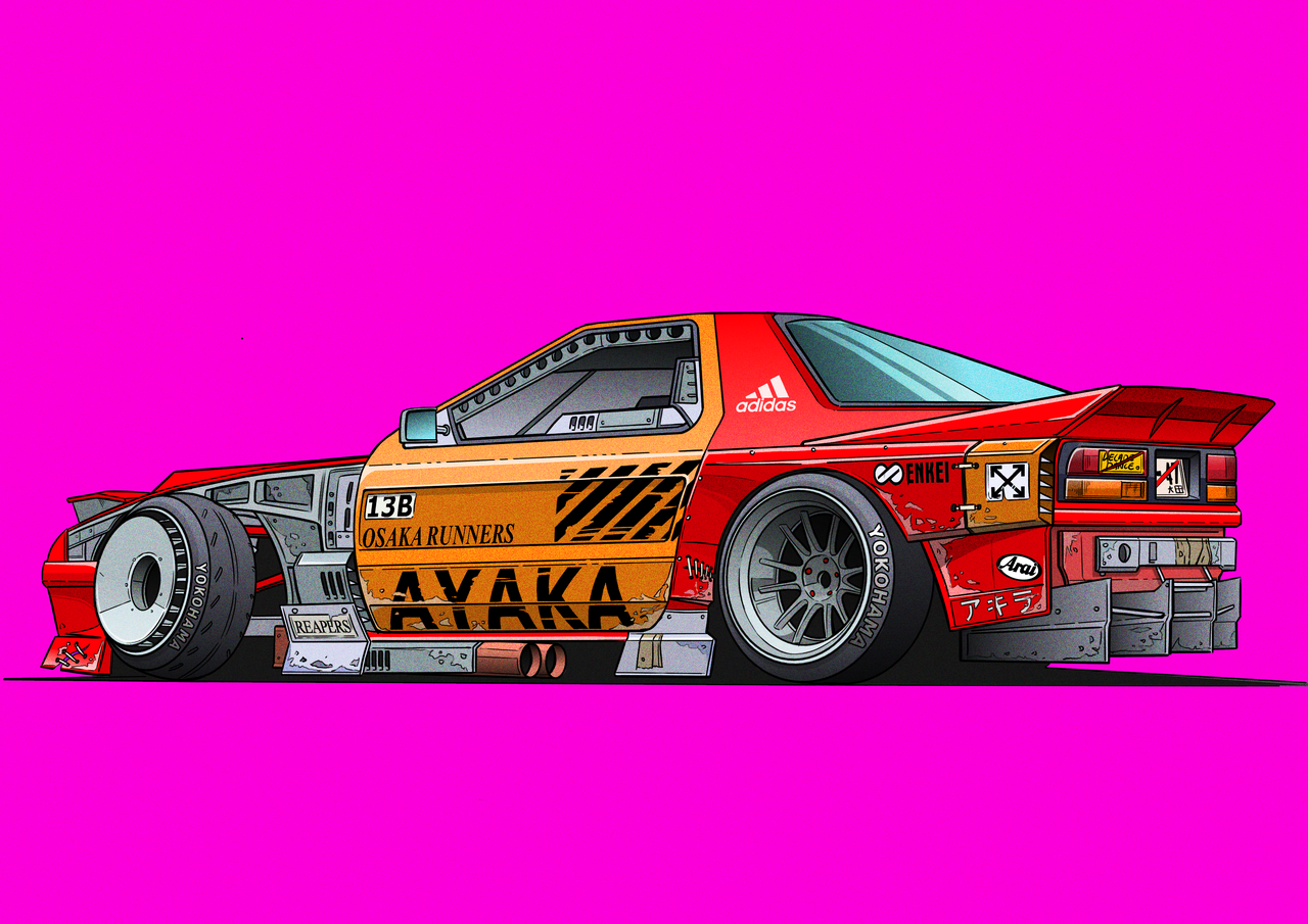 Mazda RX7 fc3s by skyree010 on DeviantArt