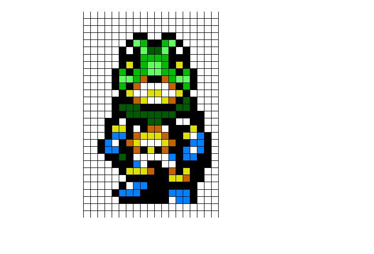 Gallery of Chrono Trigger Frog Movement Sprites.