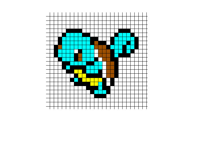 Squirtle sprite by songofstorms422 on DeviantArt